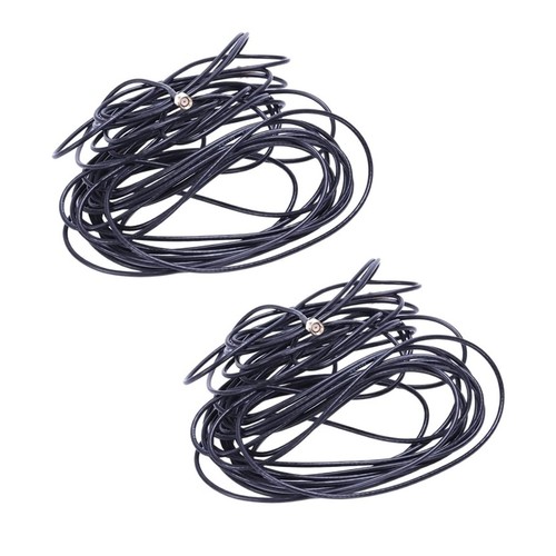 2pcs 10m black sma male - 10m, to